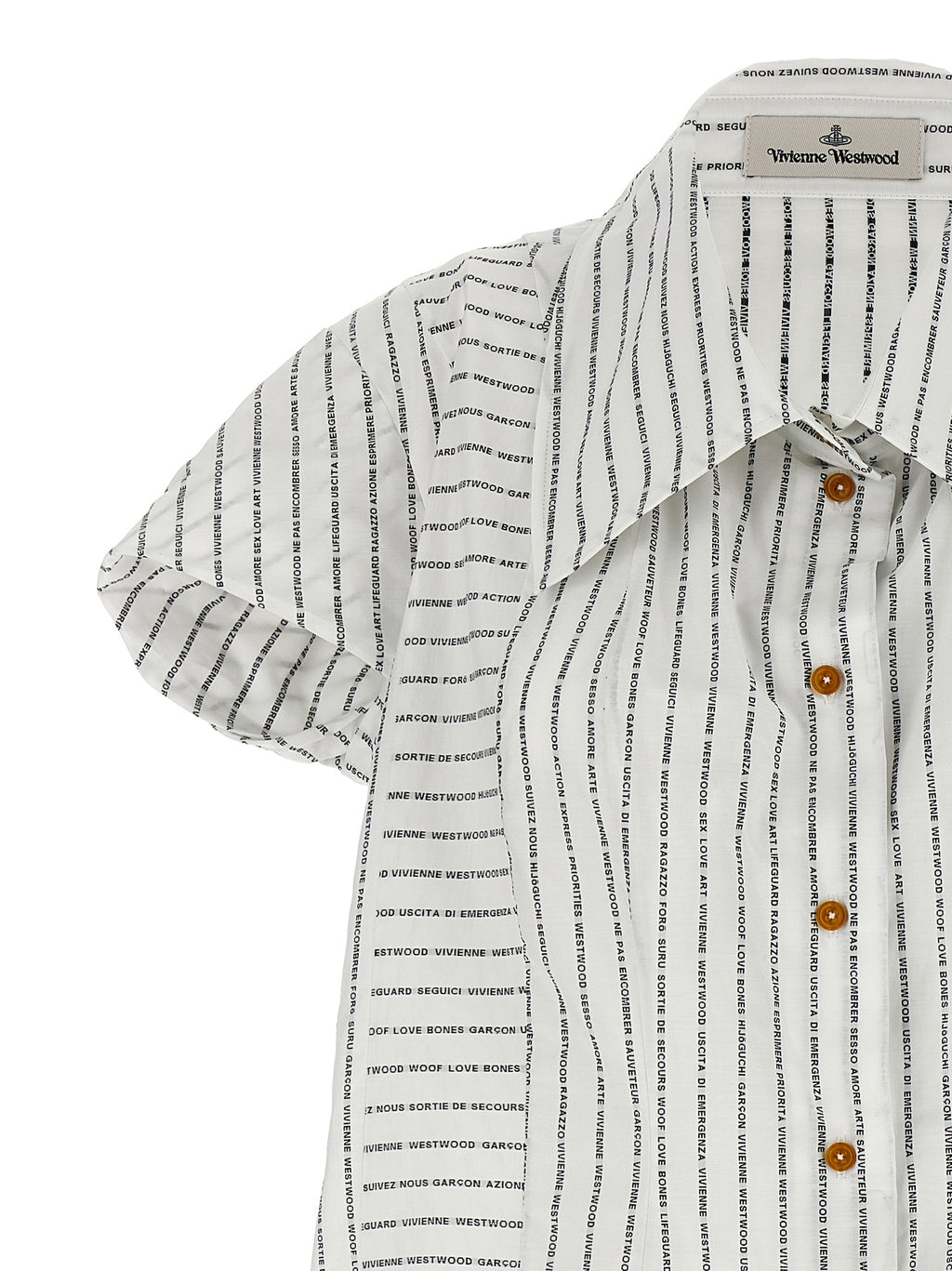 Bicolor Cotton Blouse