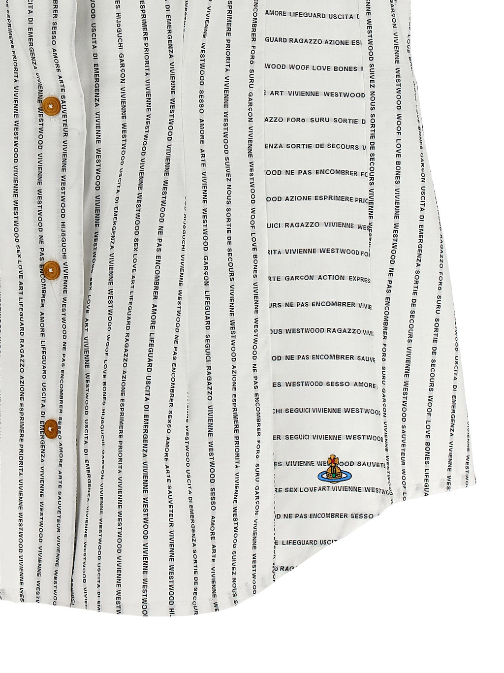 Bicolor Cotton Blouse
