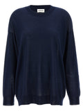 Blue Wool Cardigan