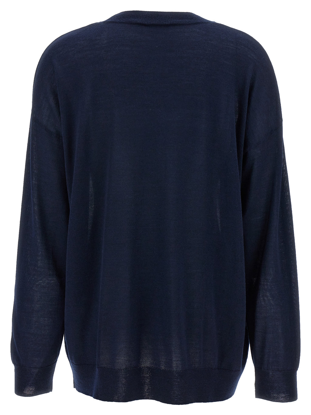 Blue Wool Cardigan