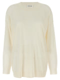 White Wool Cardigan