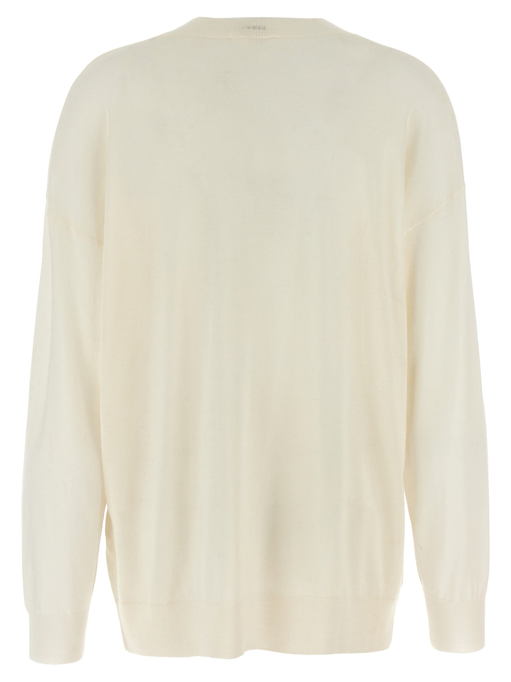 White Wool Cardigan