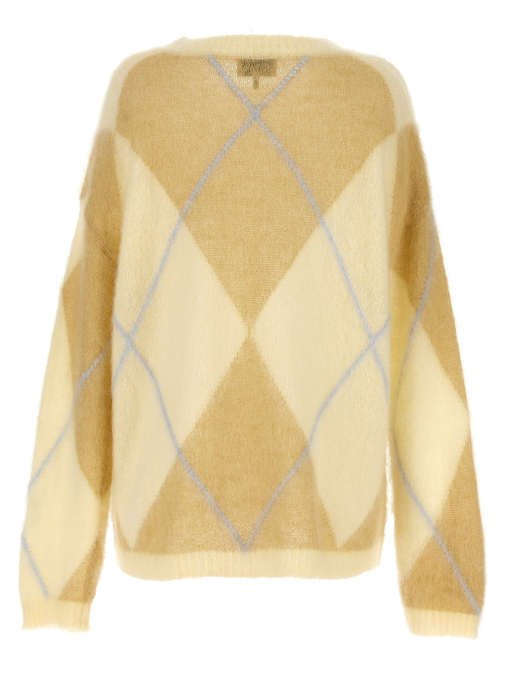 Bicolor Wool Cardigan