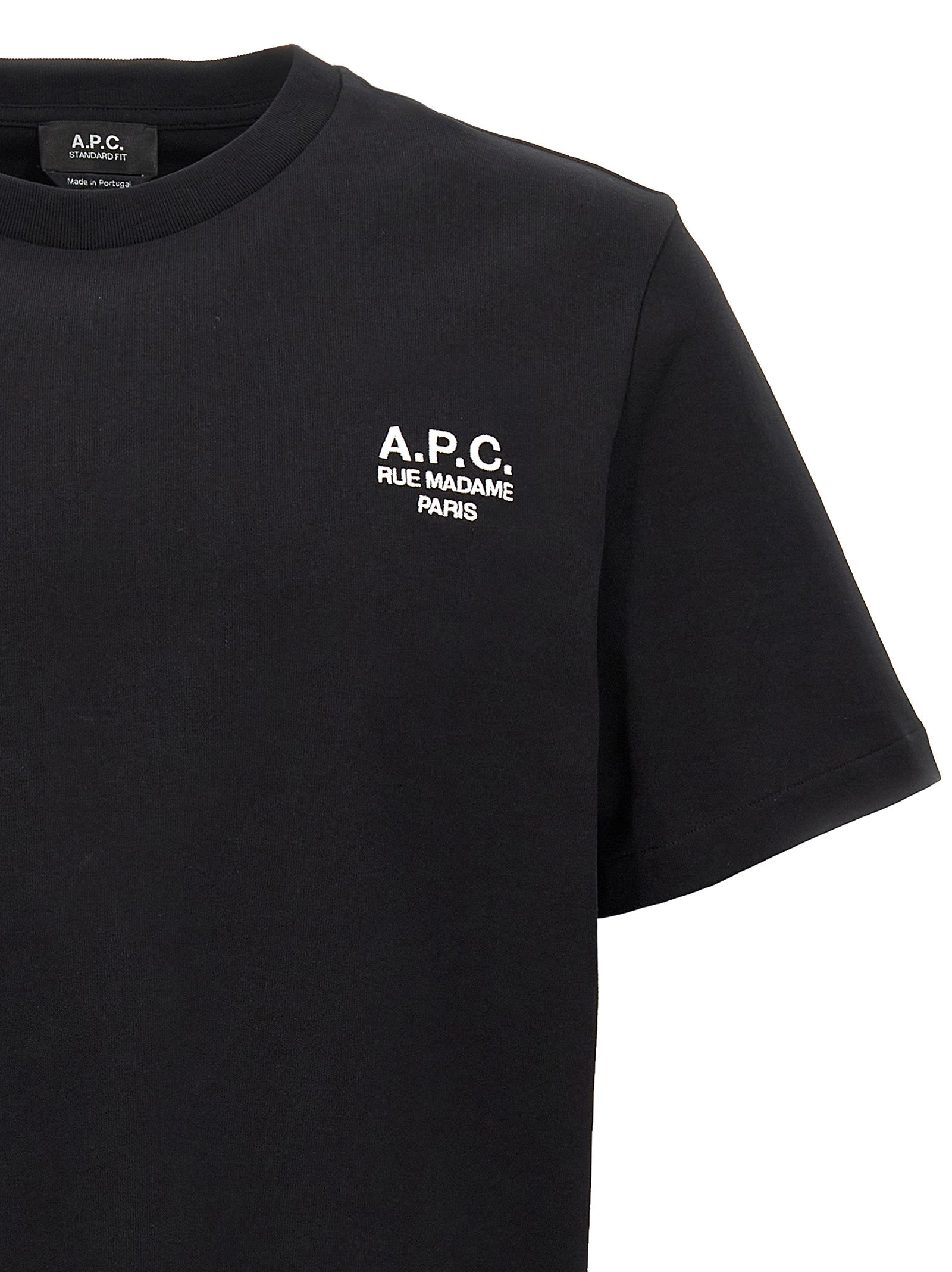 Black Cotton T-Shirt