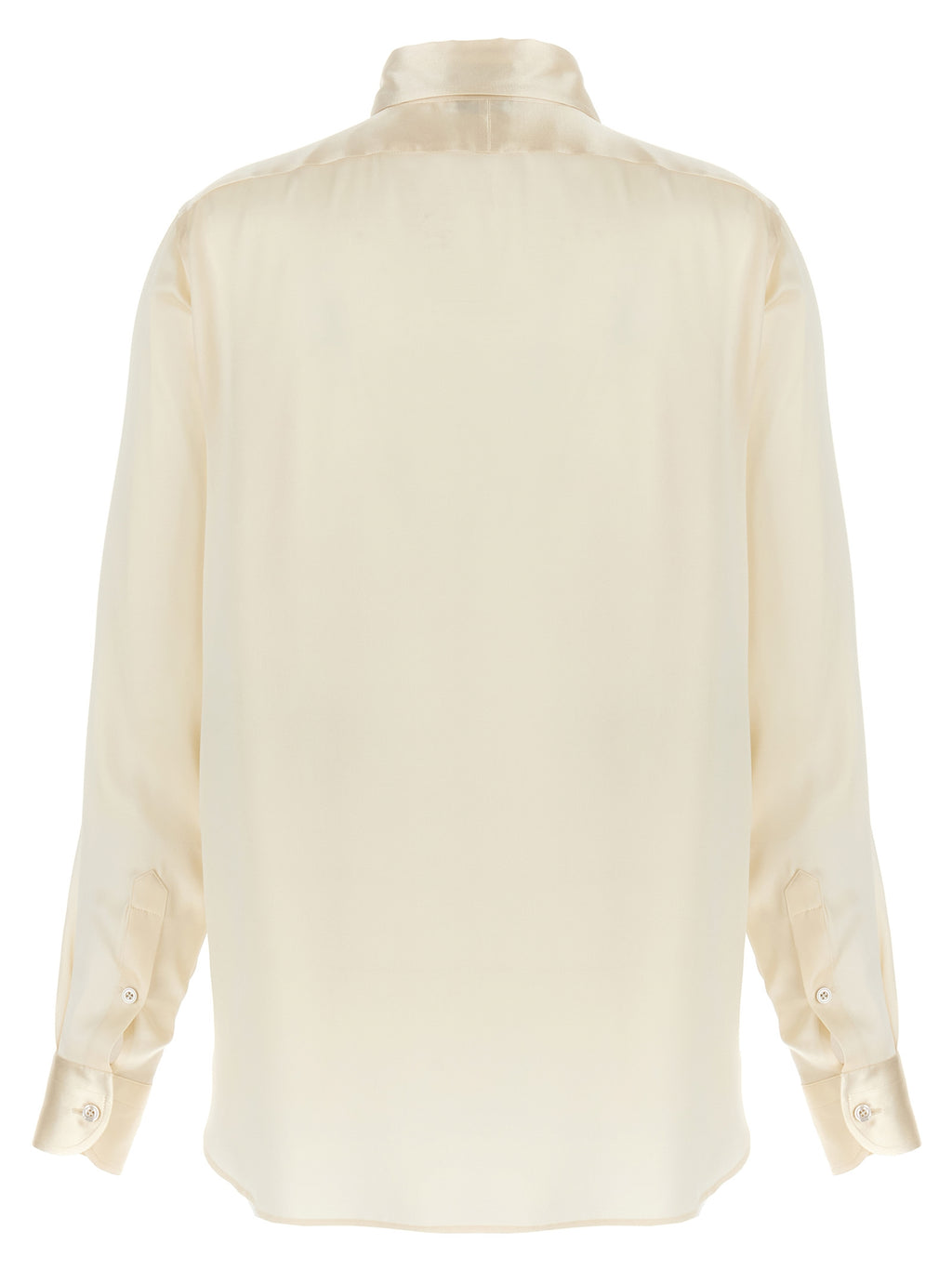 White Silk Blouse