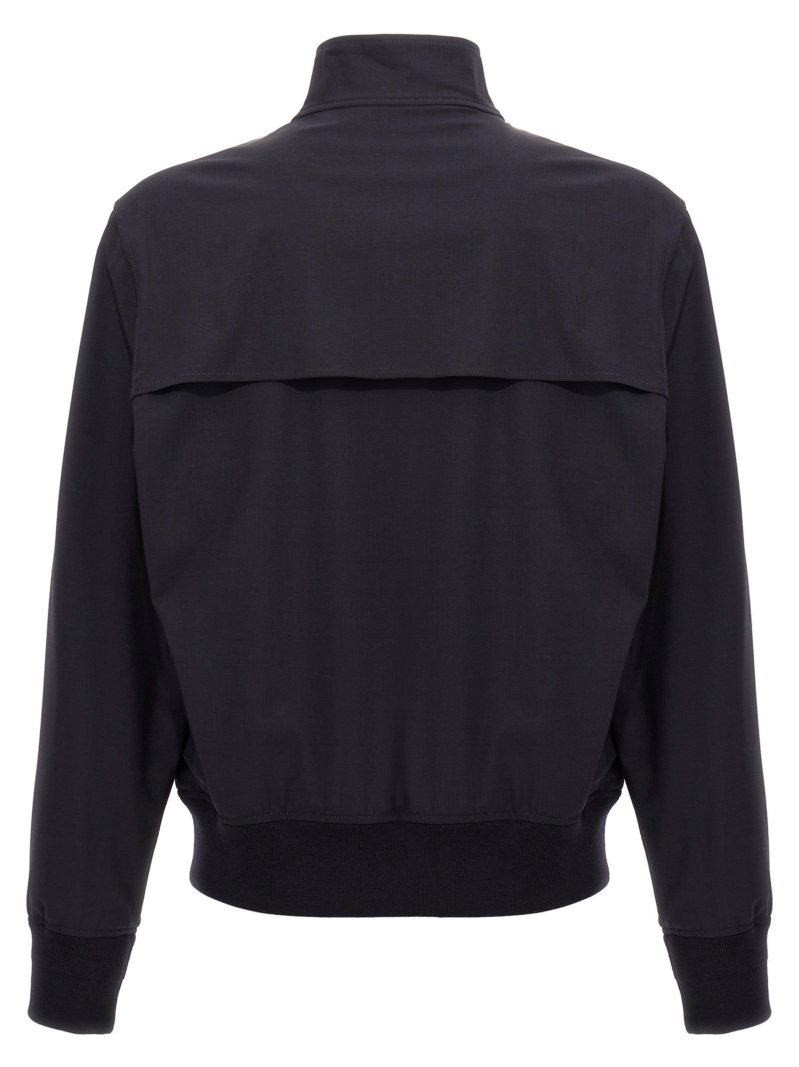 Blue Elastane Bomber