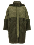 Bicolor Polyester Coat