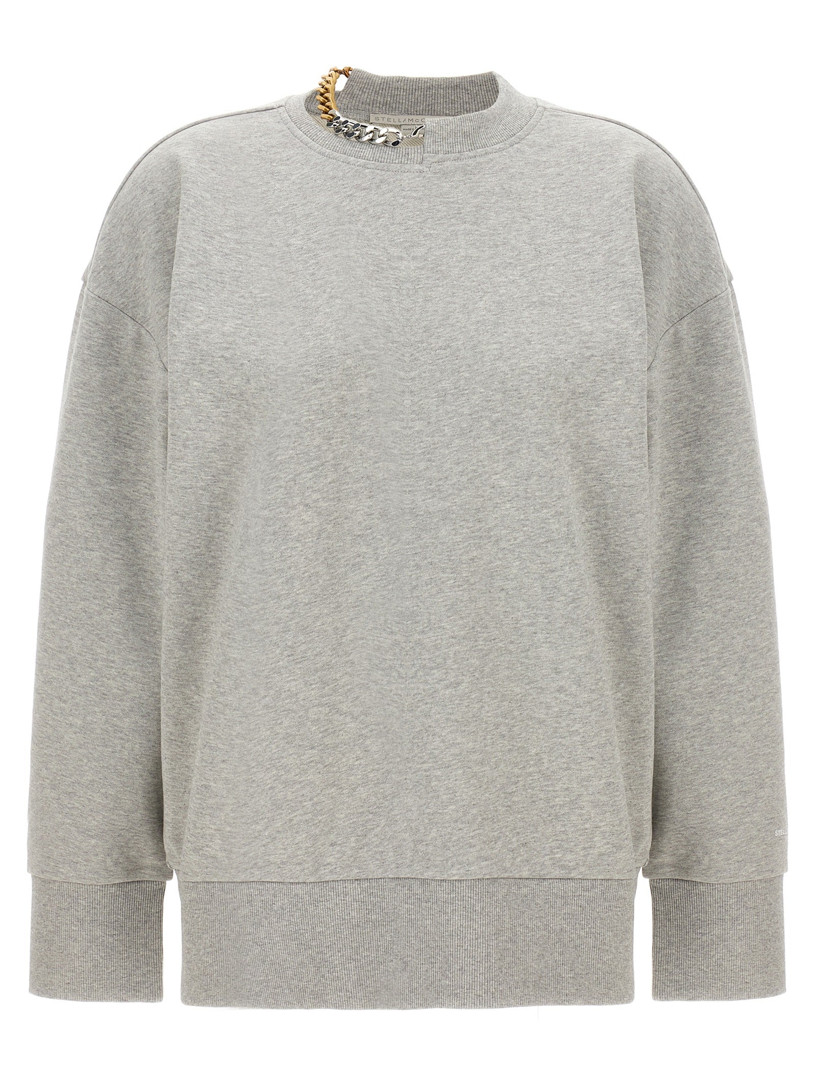 Gray Cotton Sweatshirt