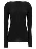 Black Wool Cardigan