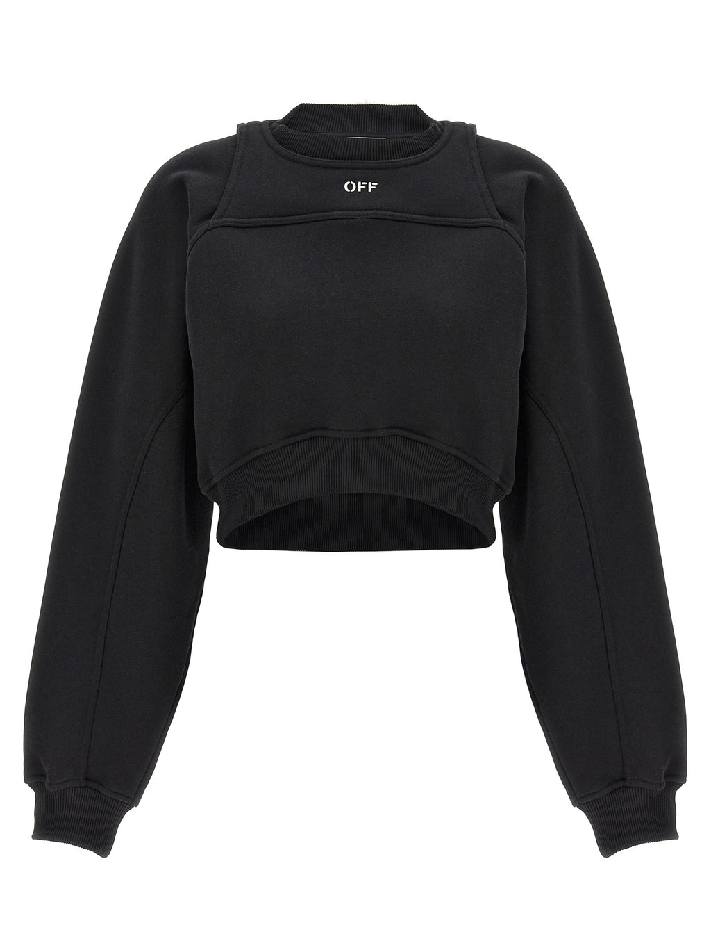 Bicolor Cotton Sweatshirt