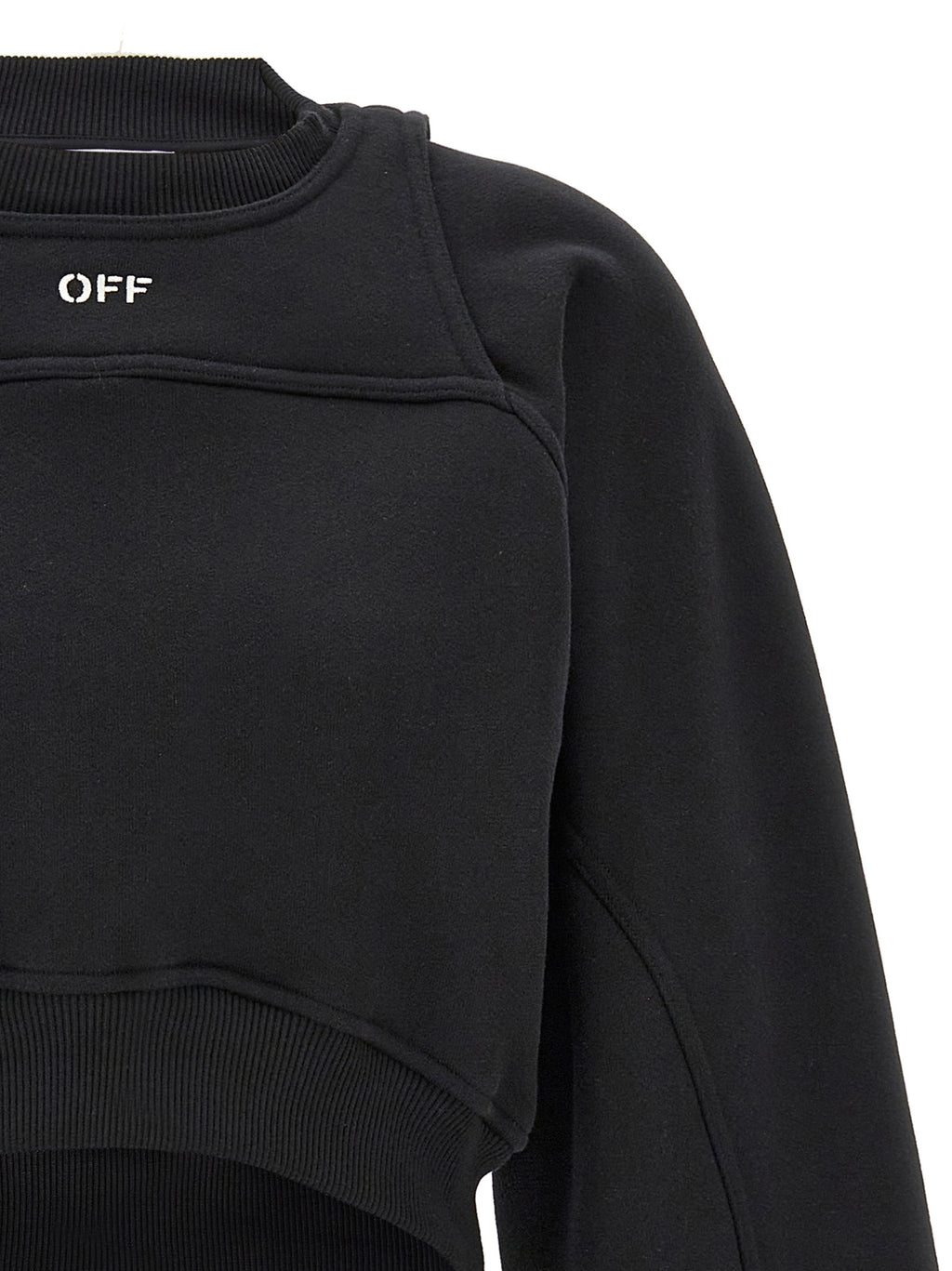 Bicolor Cotton Sweatshirt