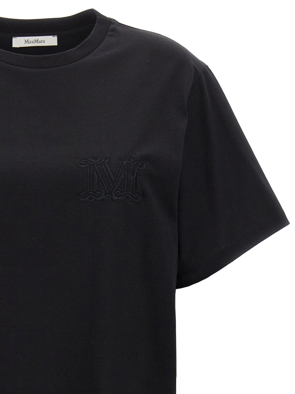 Black Cotton T-Shirt