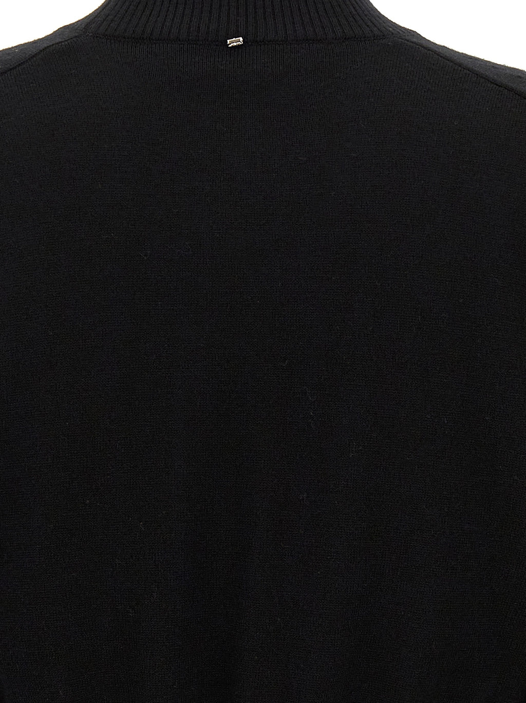 Black Virgin Wool Cardigan
