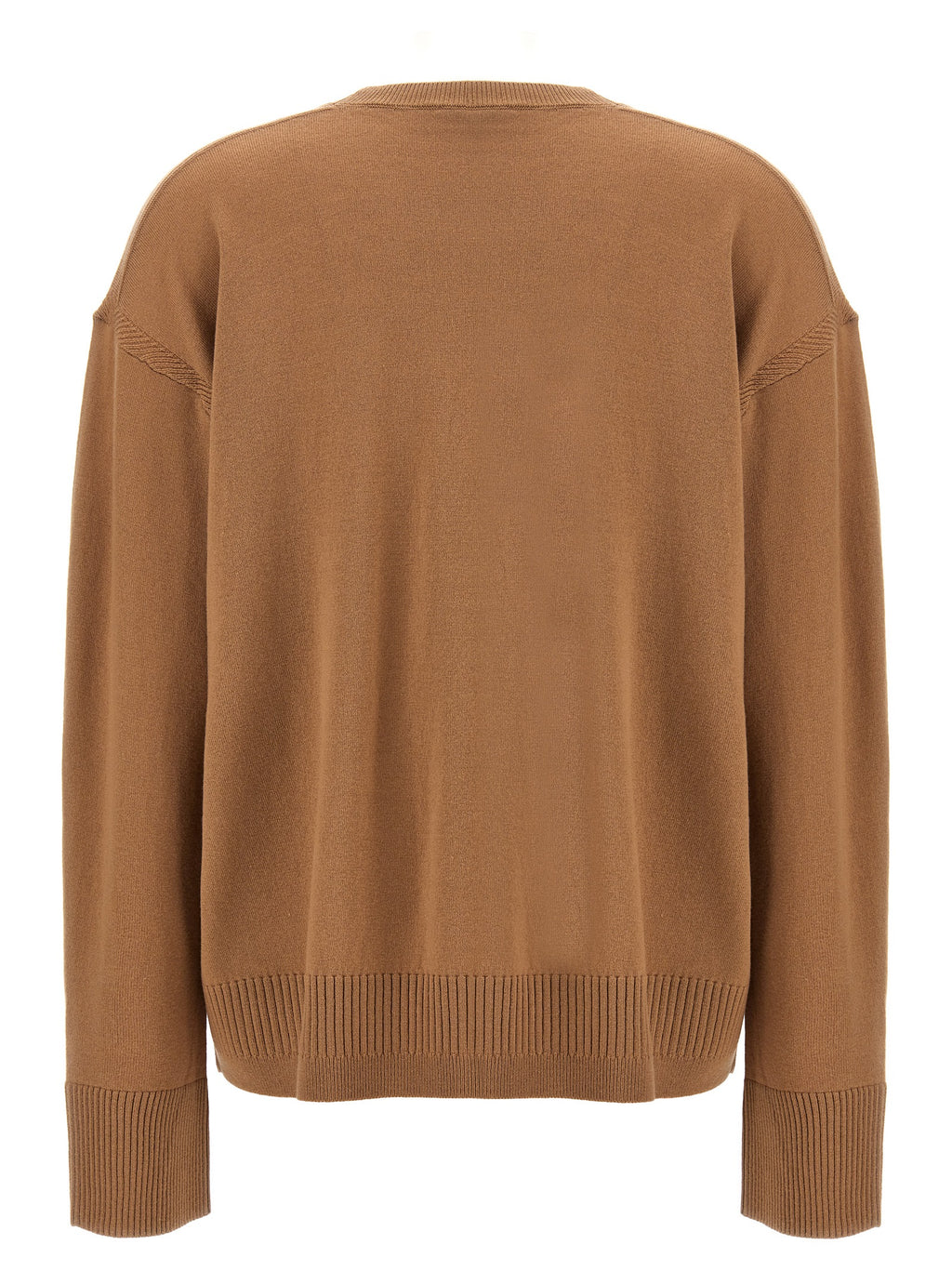 Beige Wool Cardigan