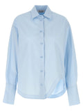 Blue Cotton Blouse
