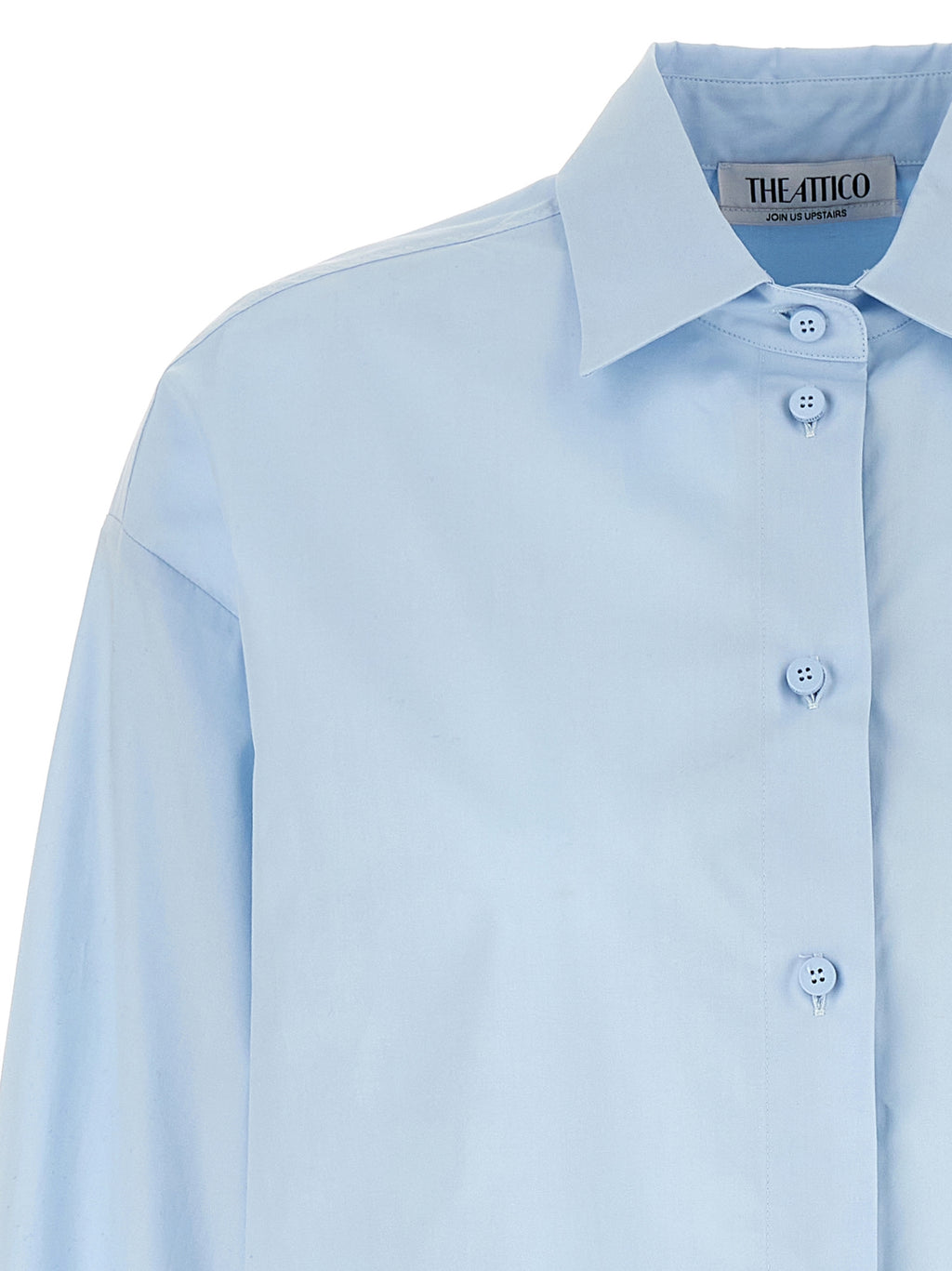 Blue Cotton Blouse