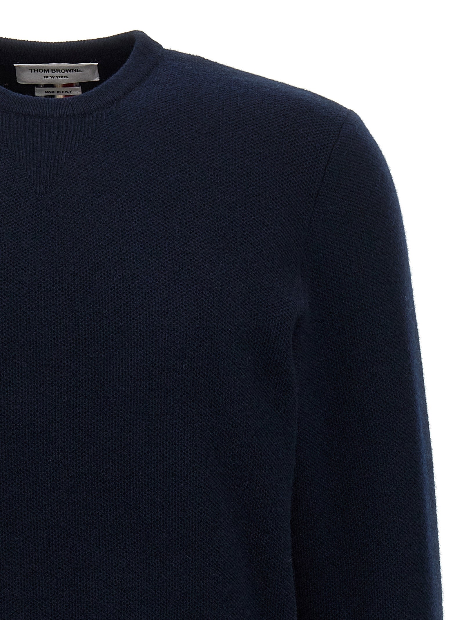 Blue Virgin Wool Cardigan
