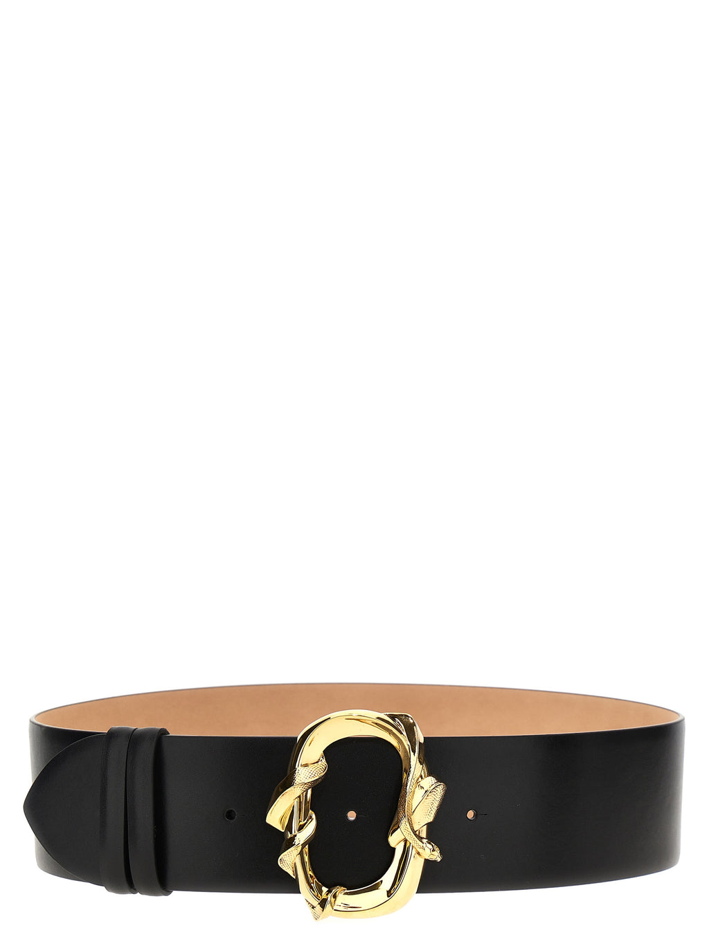 Black Cowhide Regular Belt
