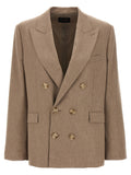 Beige Viscose Blazer