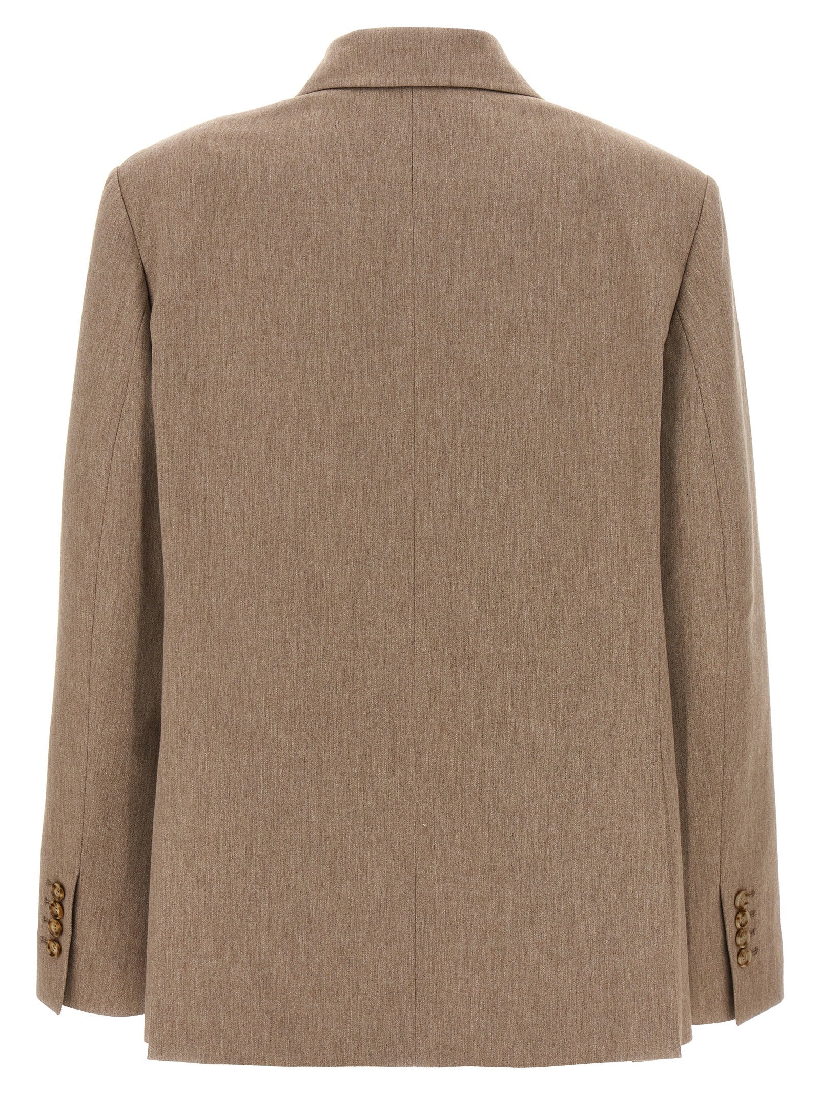 Beige Viscose Blazer