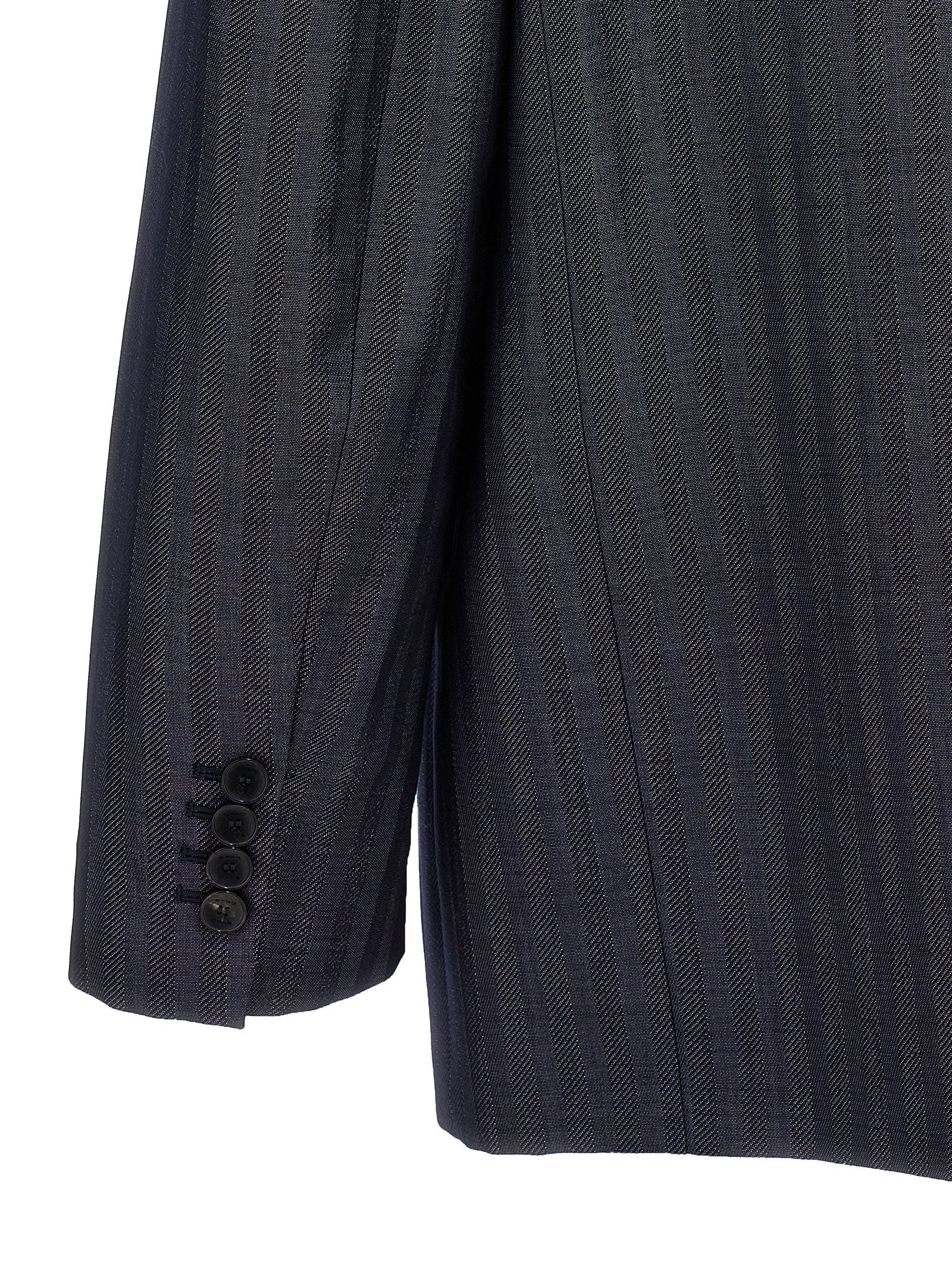 Blue Wool Blazer