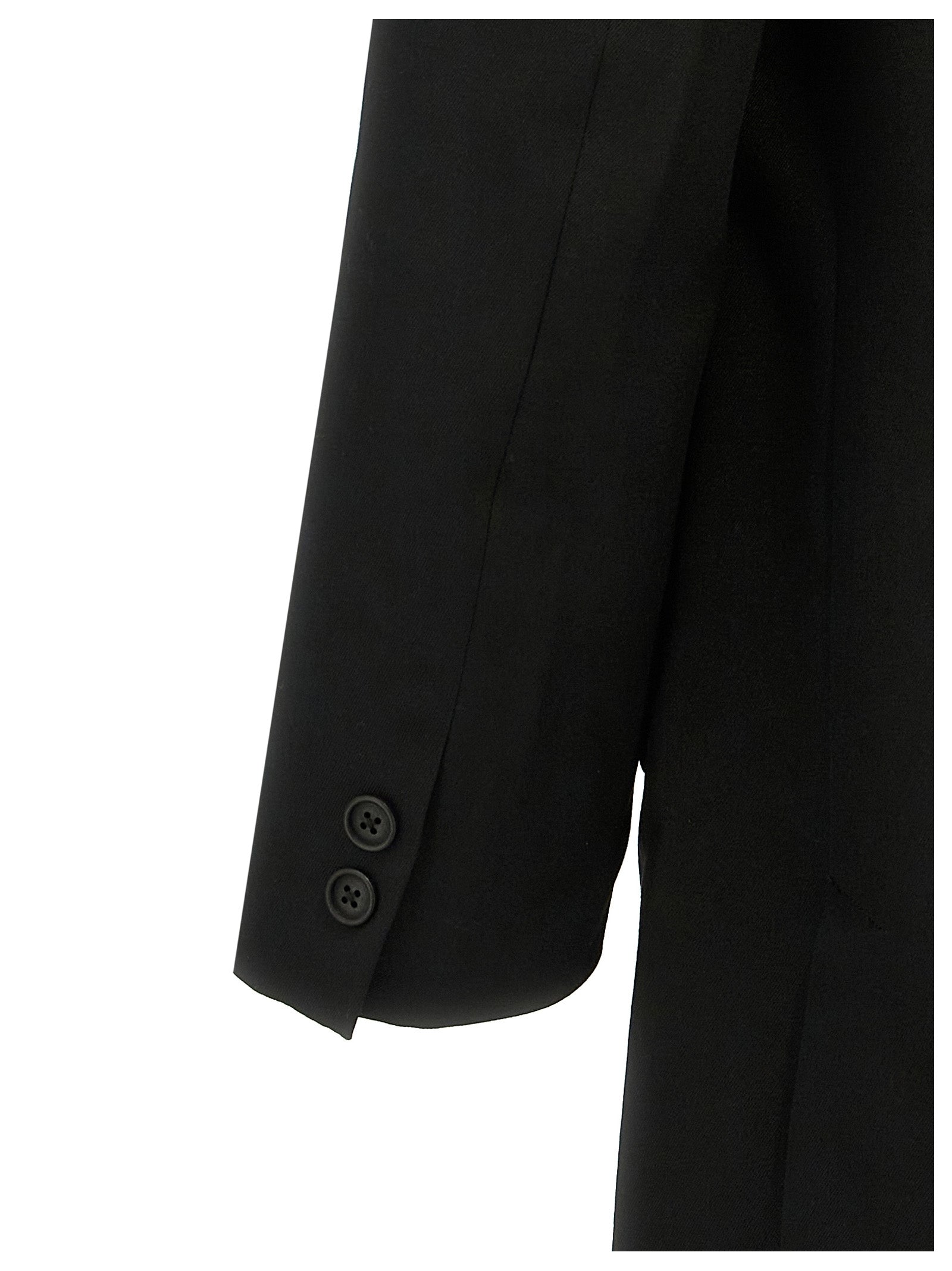 Black Wool Blazer