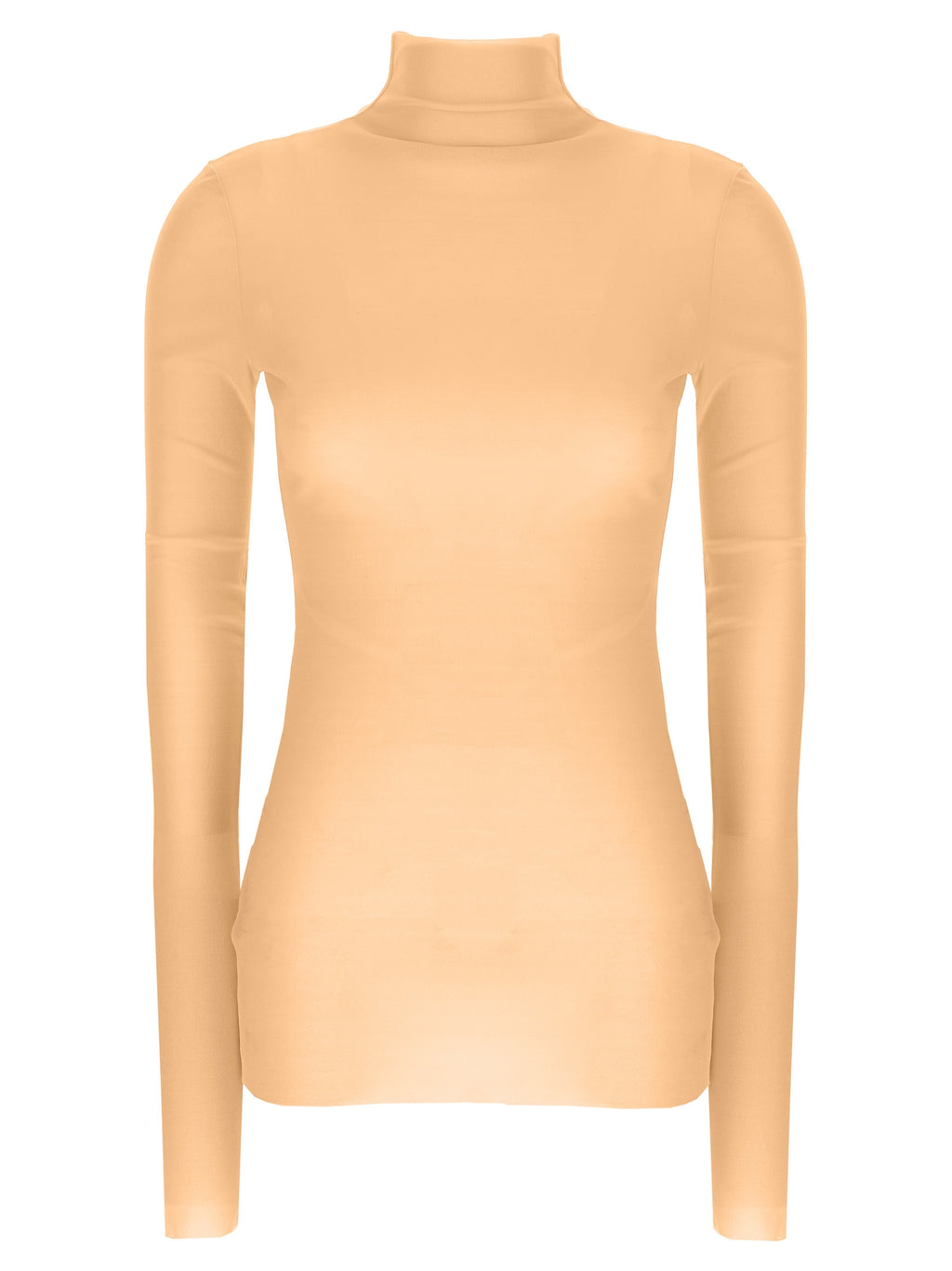 Multicolor Silk Turtleneck