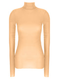 Multicolor Silk Turtleneck