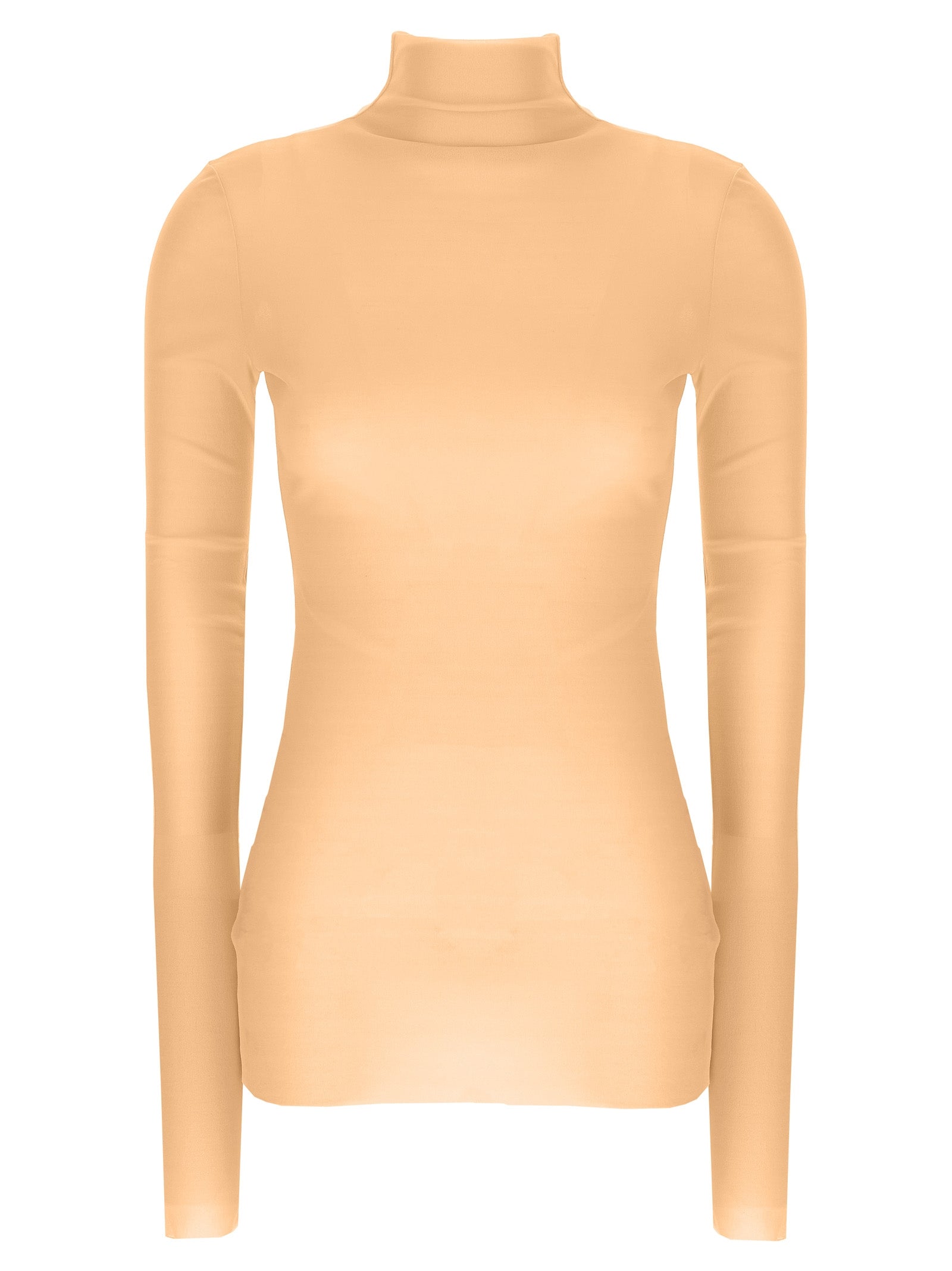 Multicolor Silk Turtleneck
