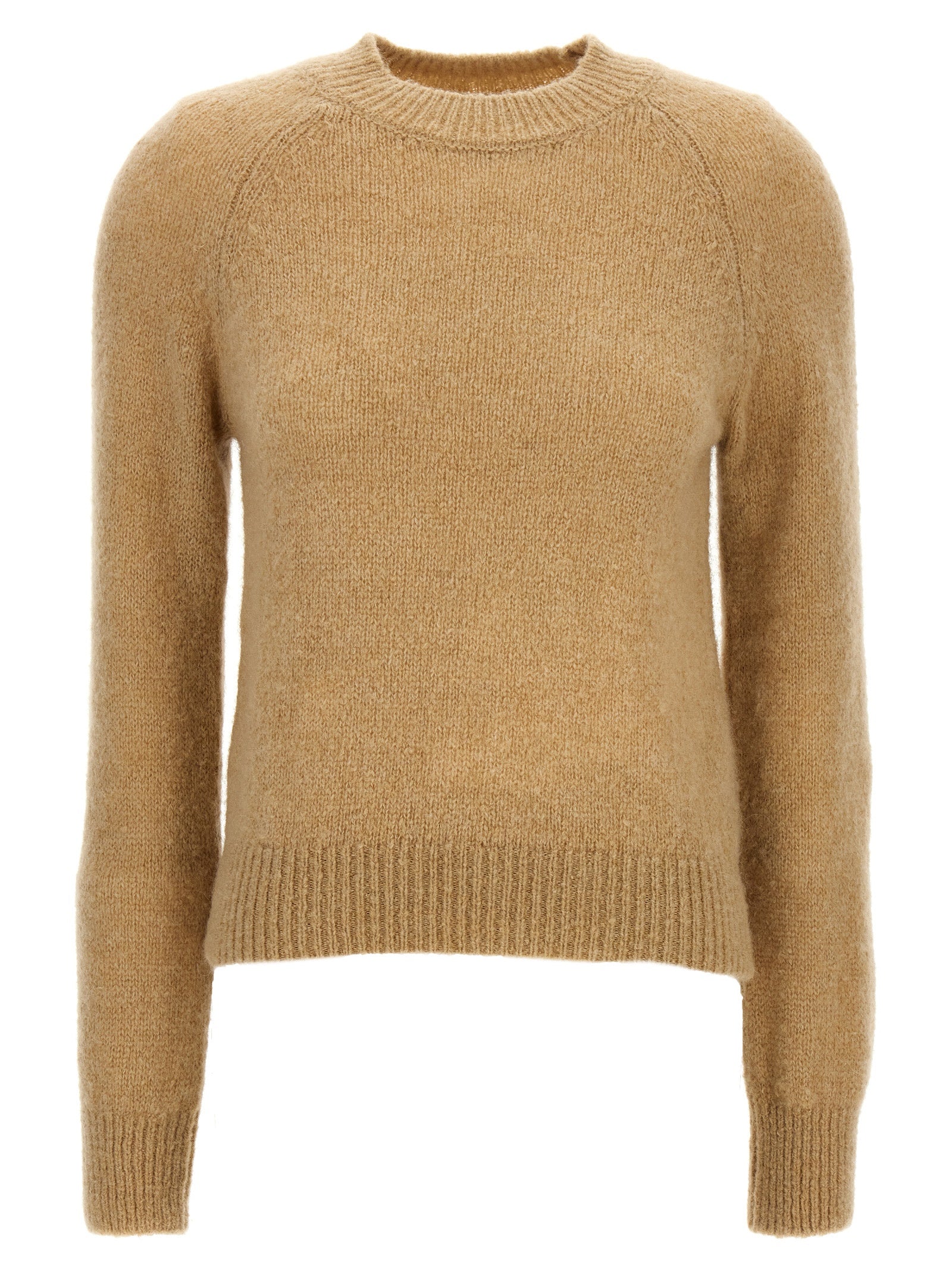 Beige Wool Cardigan