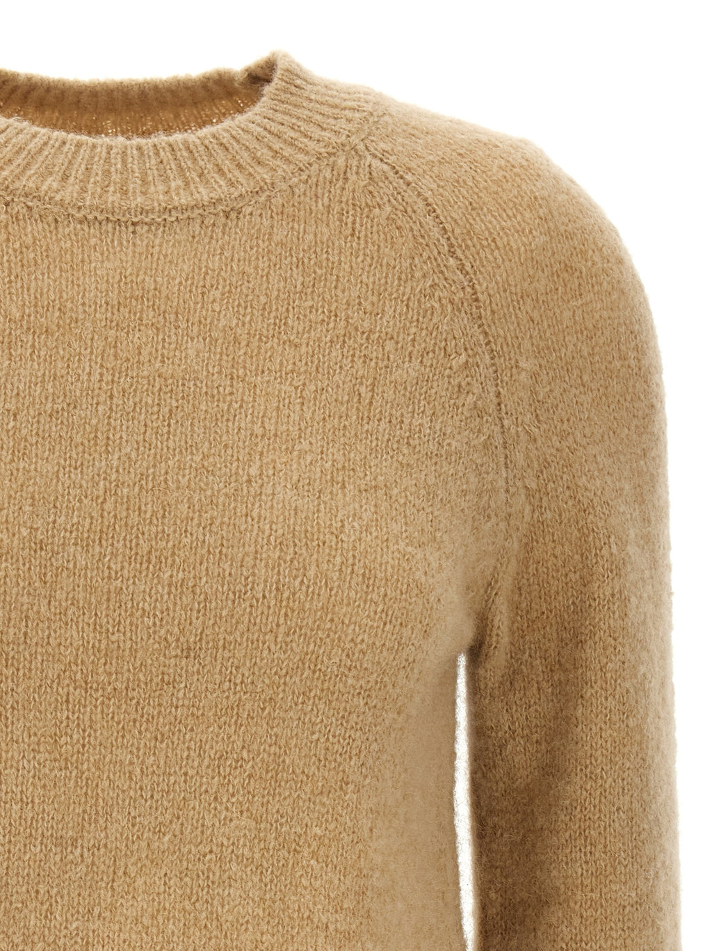 Beige Wool Cardigan