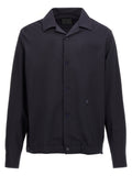Blue Elastane Blouse