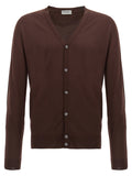 Brown Wool Cardigan