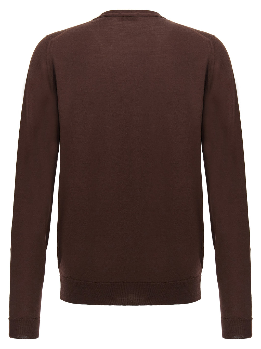 Brown Wool Cardigan