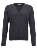 Gray Wool Cardigan