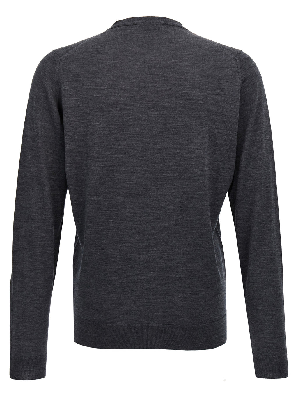Gray Wool Cardigan