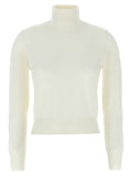 White Merino Wool Cardigan