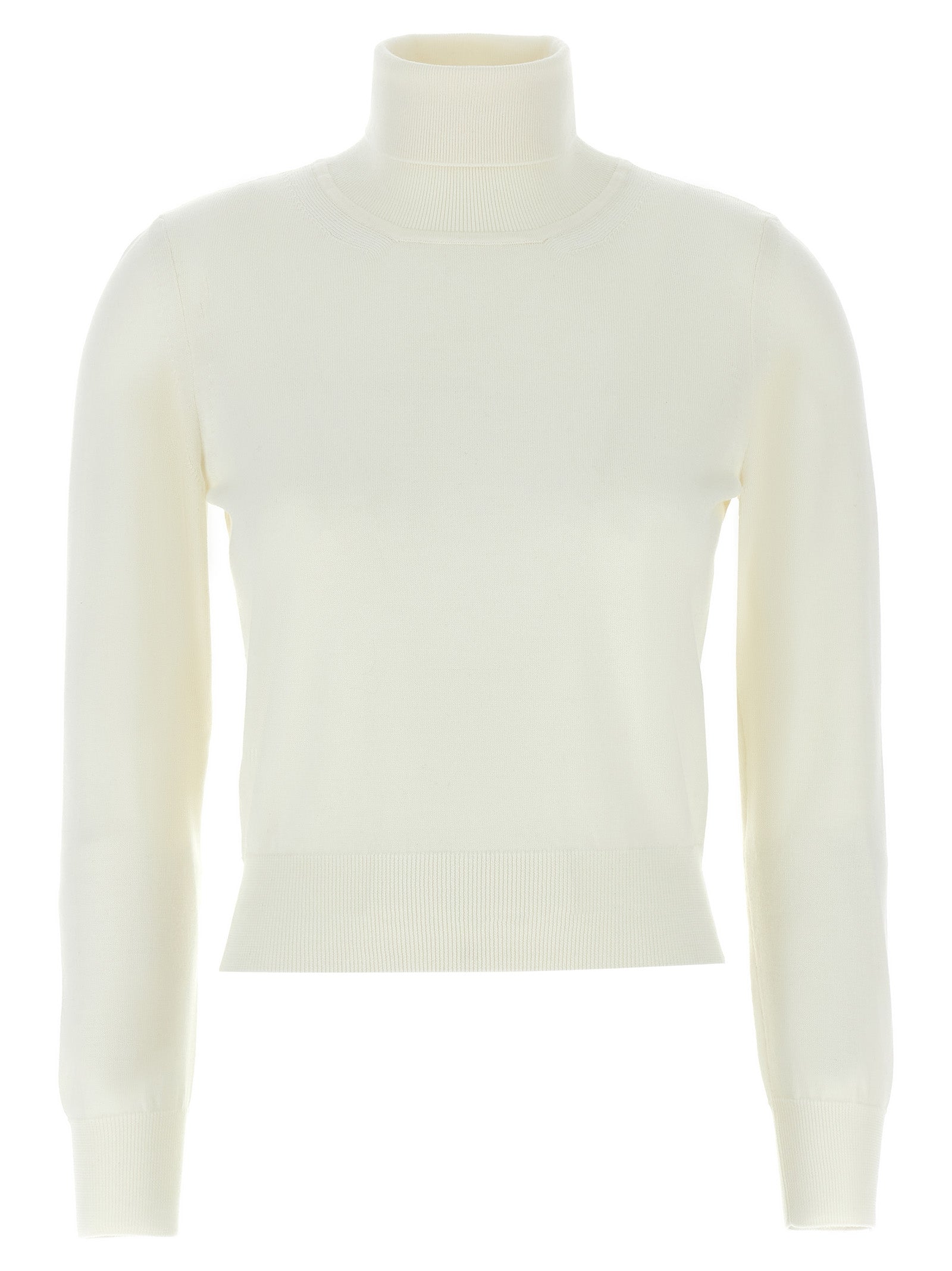 White Merino Wool Cardigan