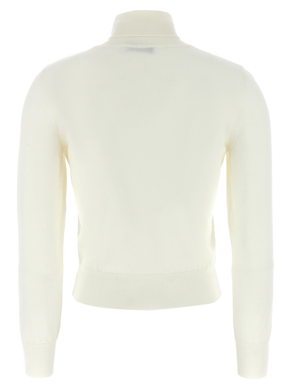 White Merino Wool Cardigan