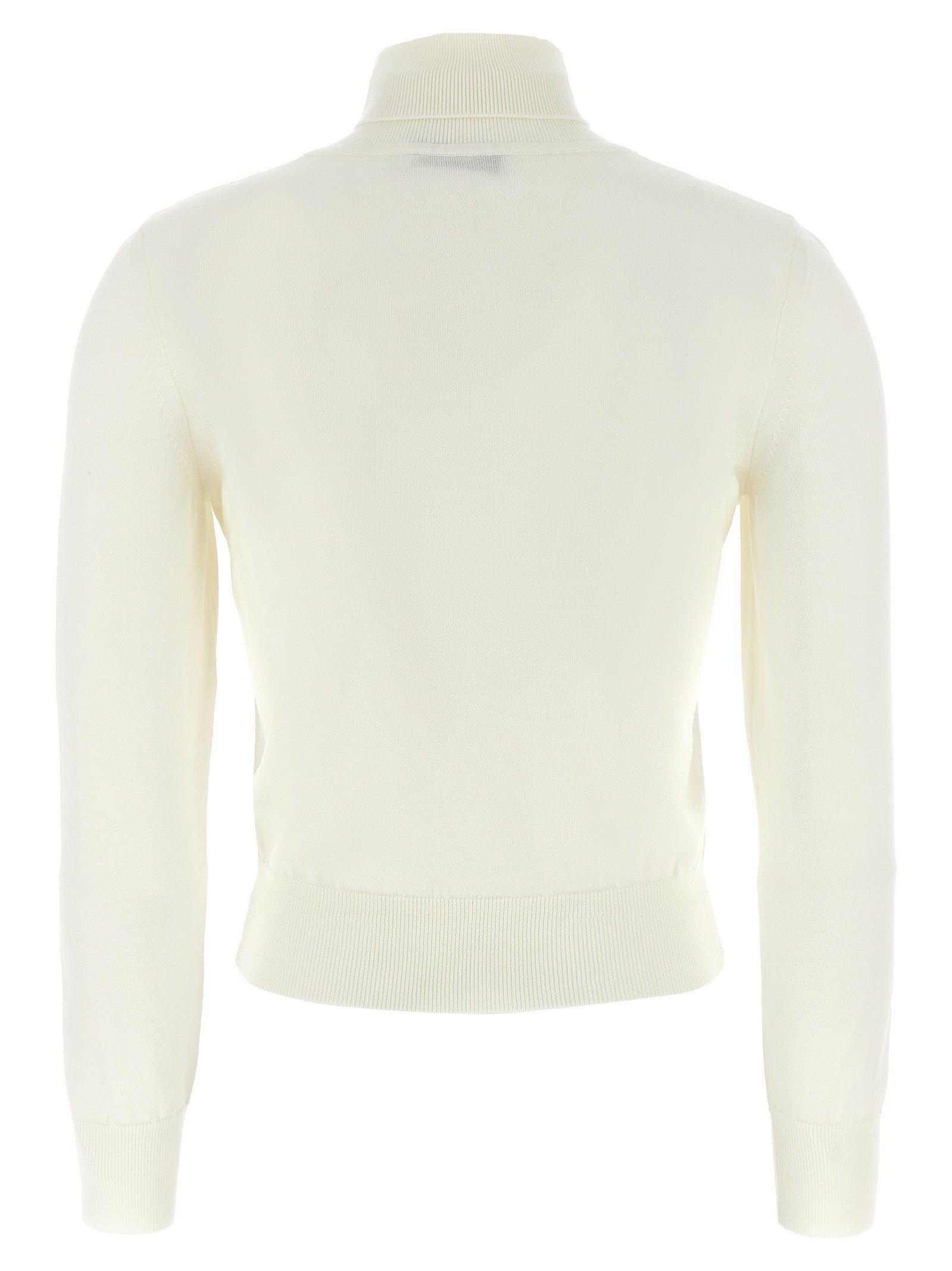 White Merino Wool Cardigan
