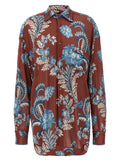 Multicolor Viscose Blouse