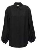 Black Cupro Blouse