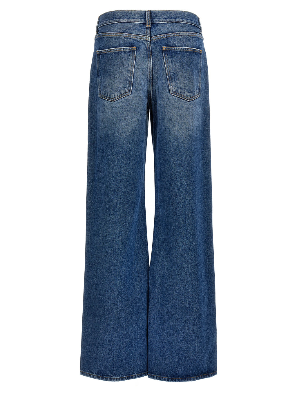 Blue Cotton Jeans Denim