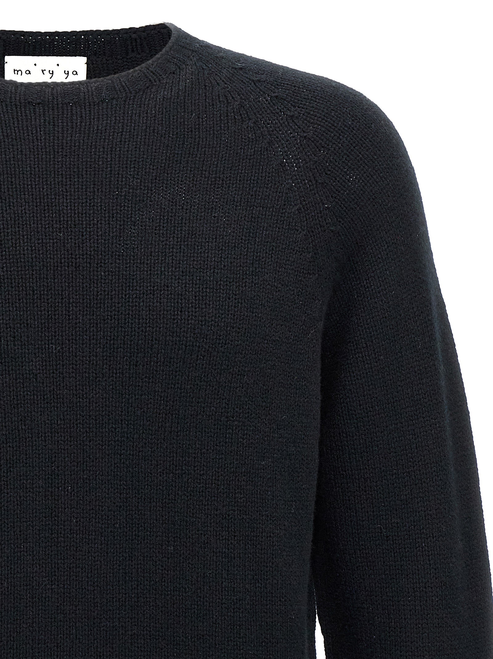 Black Wool Cardigan