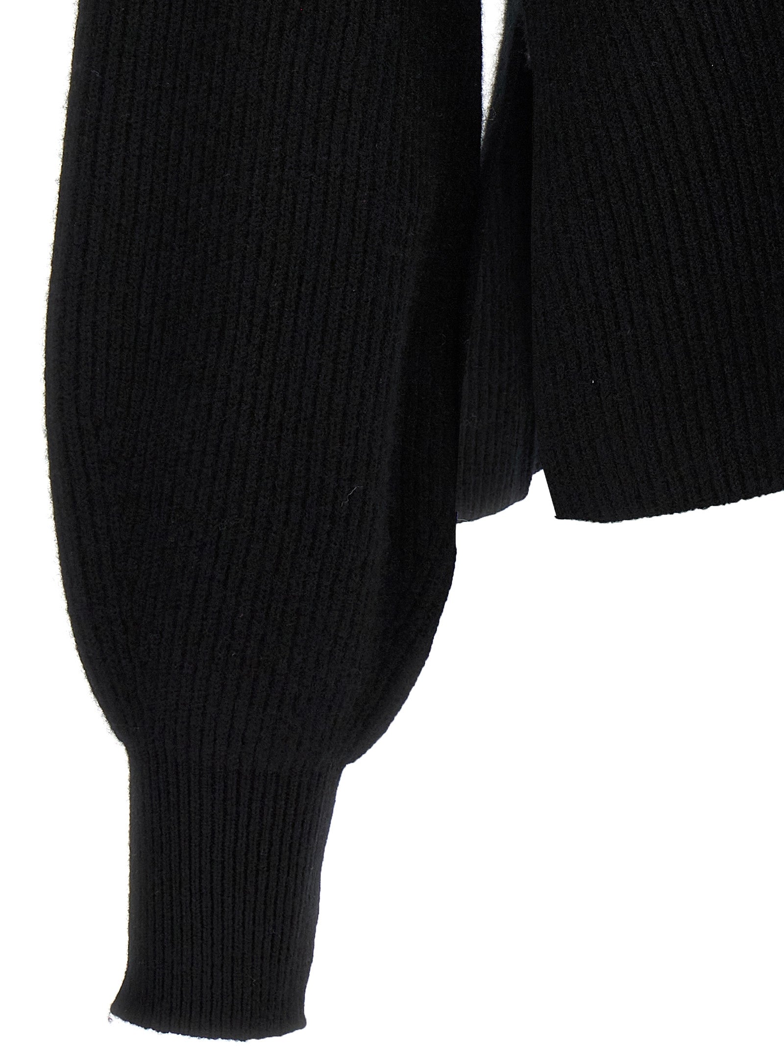 Black Cashmere Cardigan