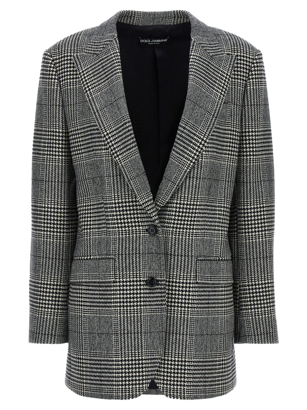 Bicolor Wool Blazer