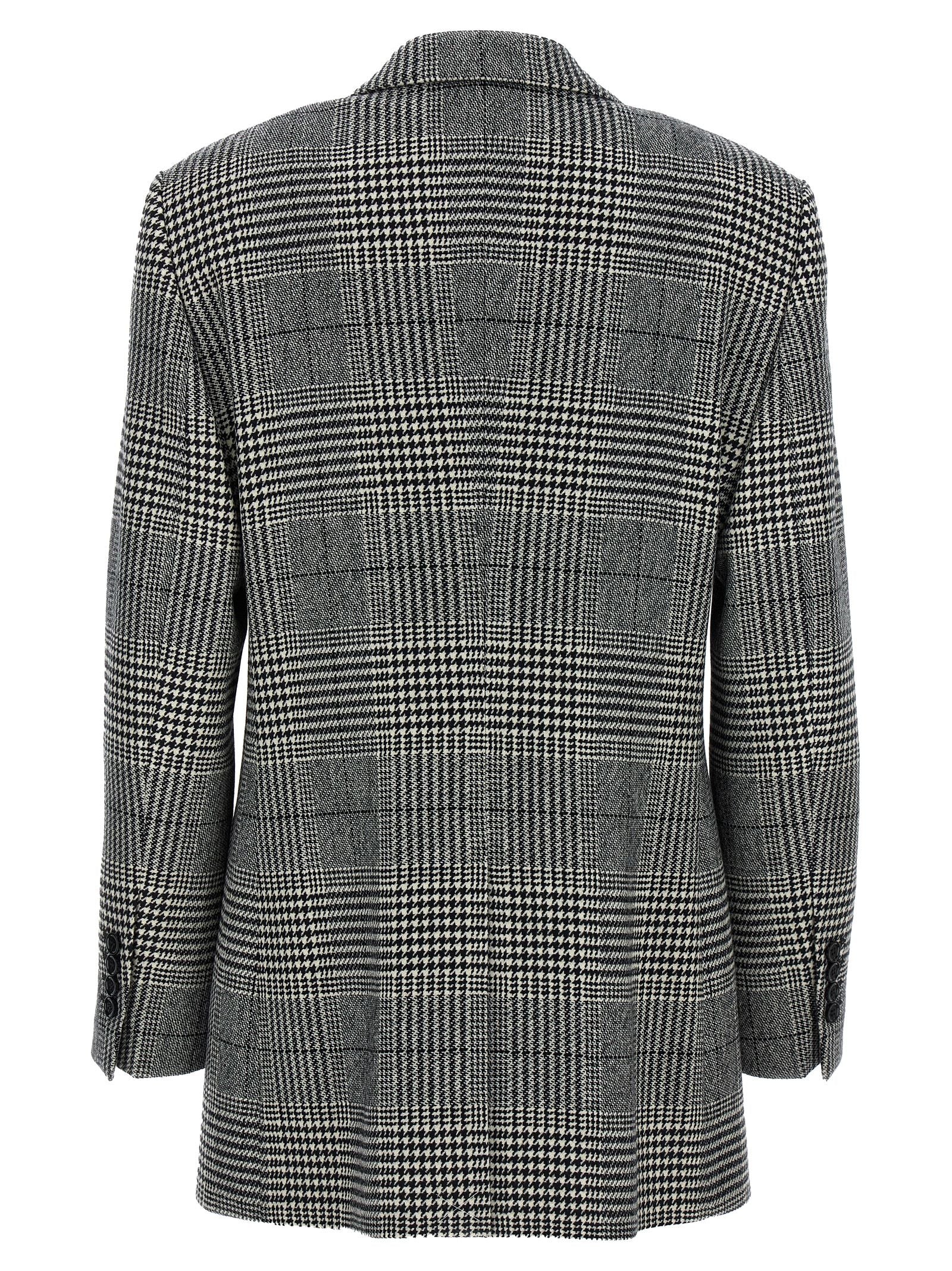 Bicolor Wool Blazer
