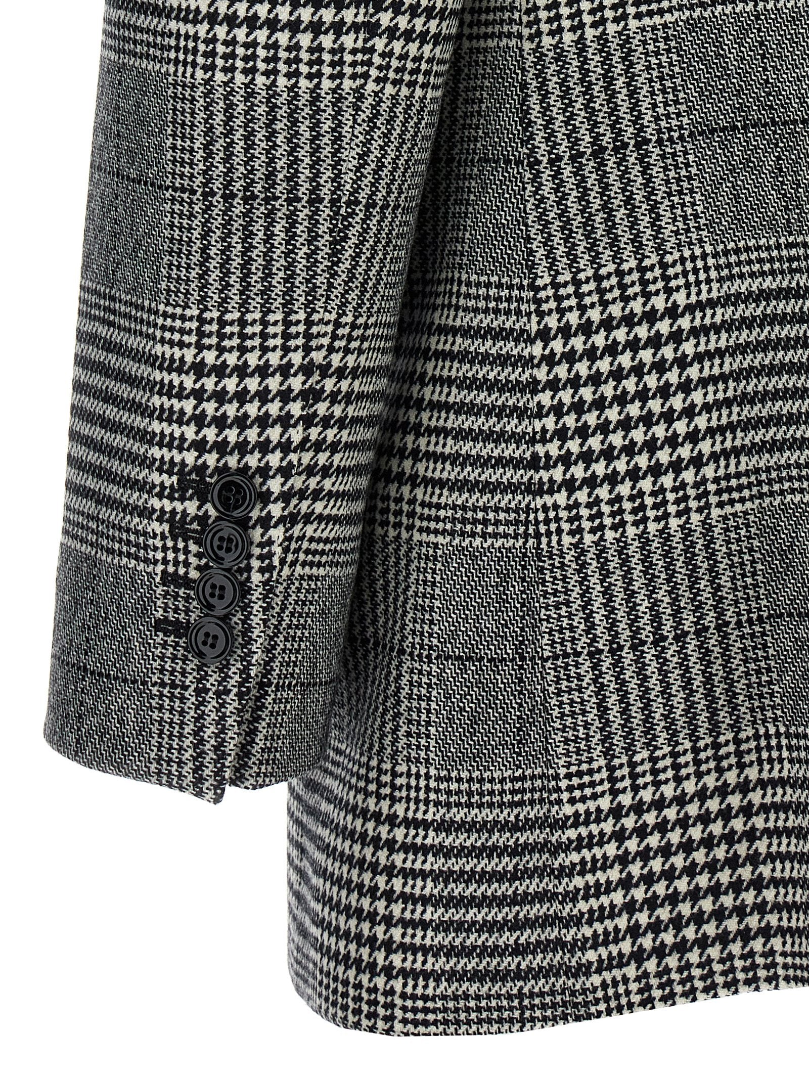 Bicolor Wool Blazer
