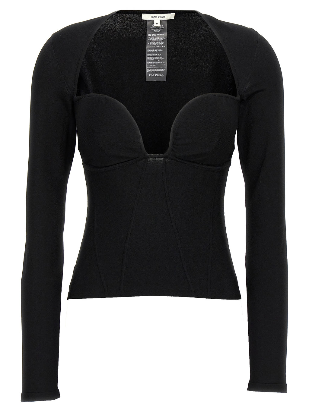 Black Viscose Tank Tops