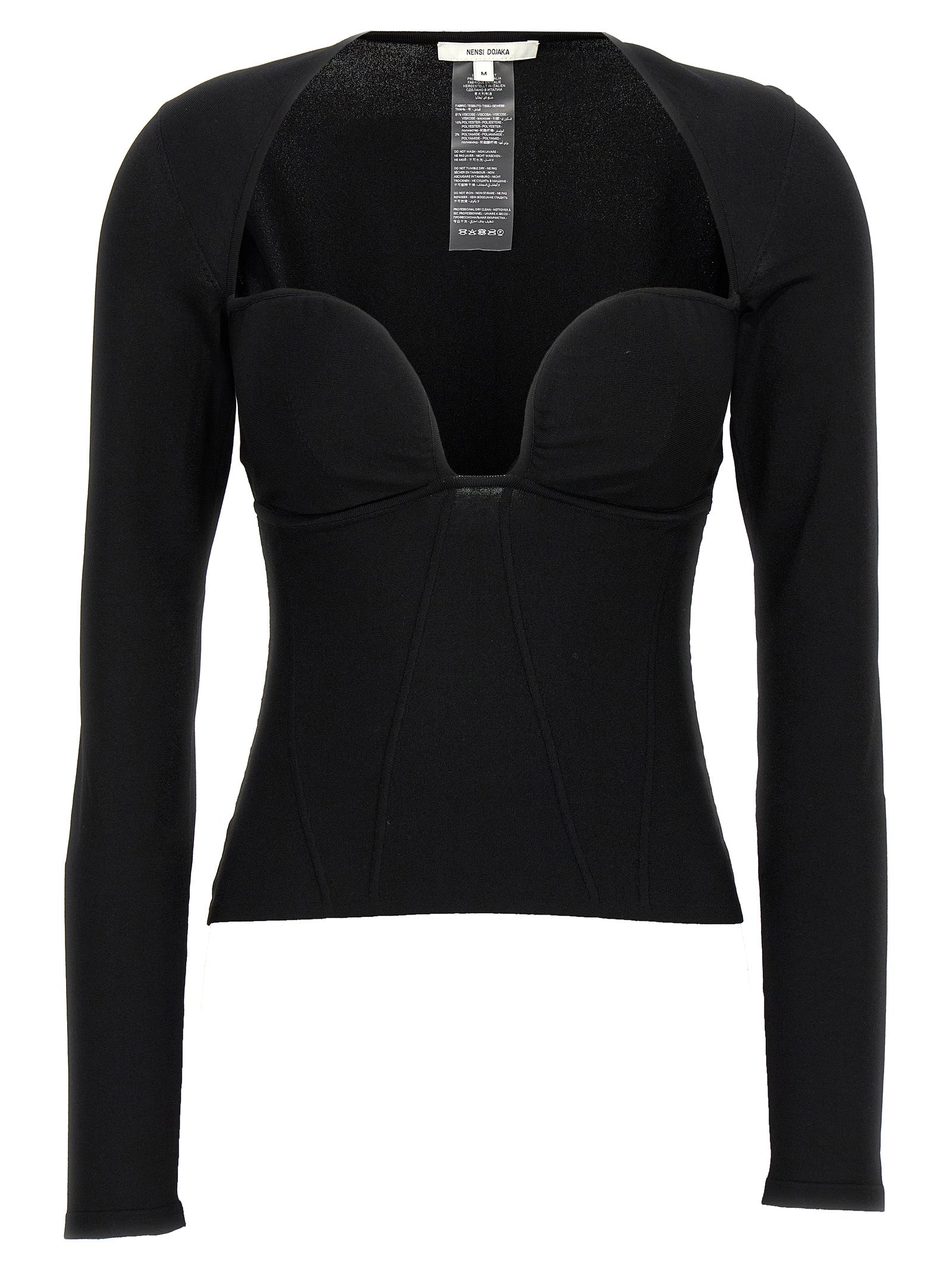 Black Viscose Tank Tops